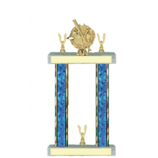 Trophies - #Baseball Laurel F Style Trophy